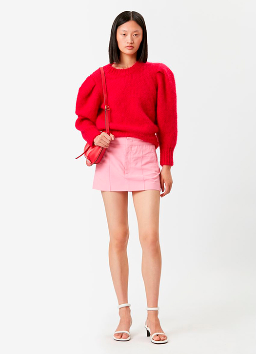 Pull rouge Isabel Marant 